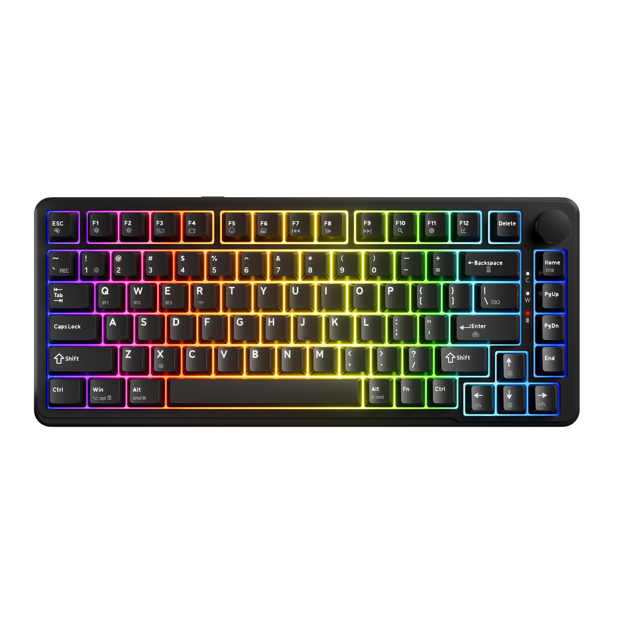 Amazon.com: TECWARE Ghost 75% Wireless Mechanical Keyboard | RGB